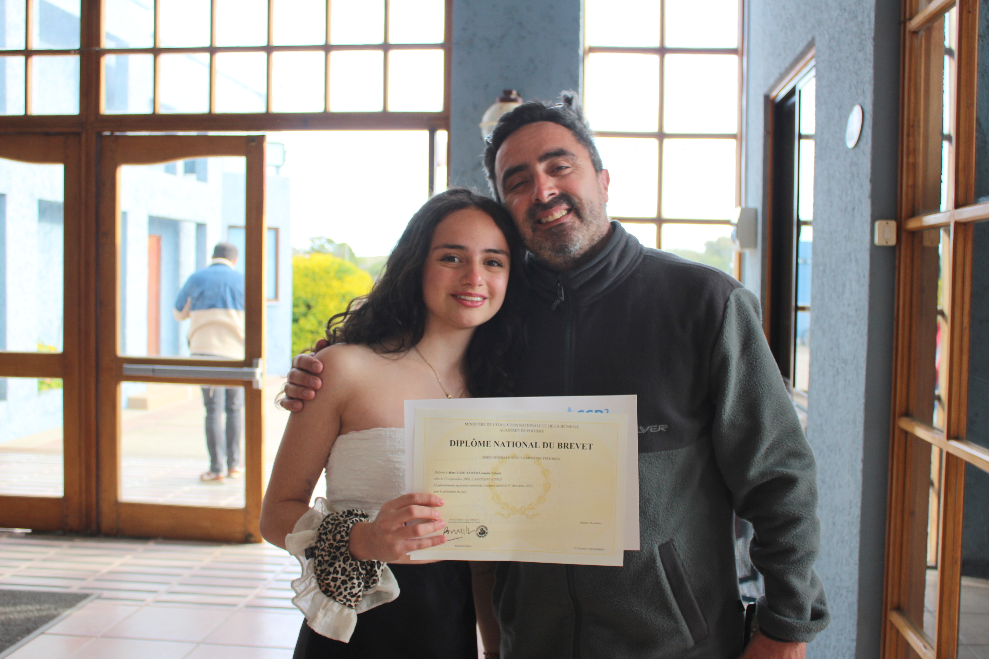 Cérémonie de remise du Brevet, pour les élèves de 2nde